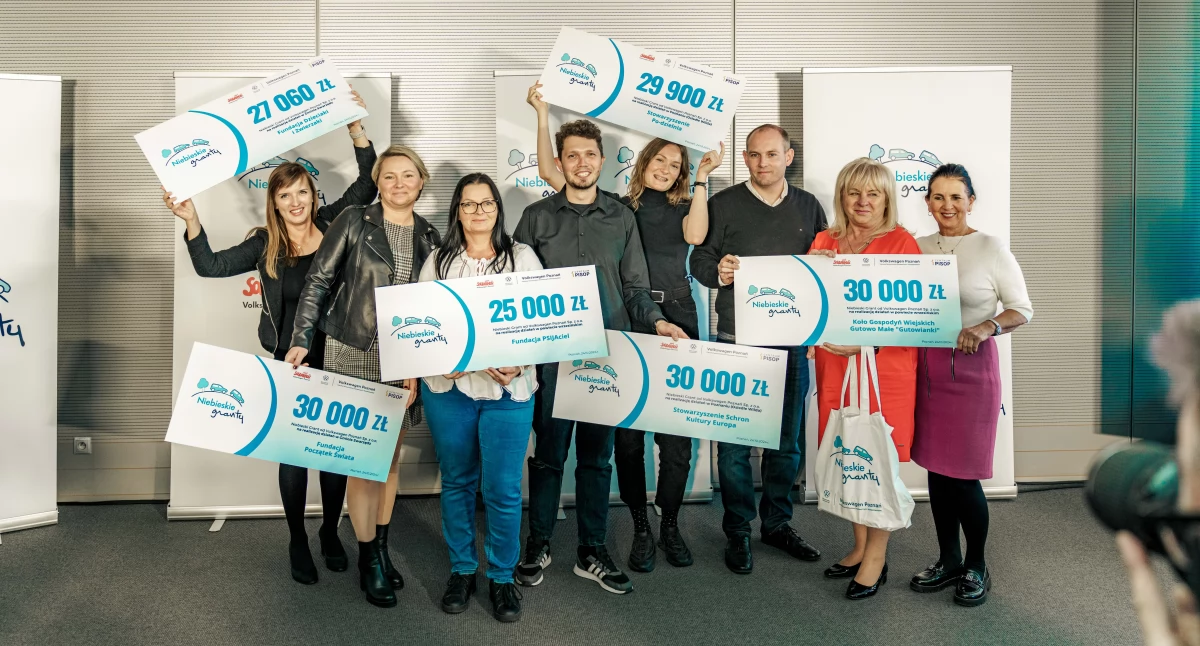 Niebieskie granty rozdane! Wśród laureatów wrześnianie (zdjęcia) 