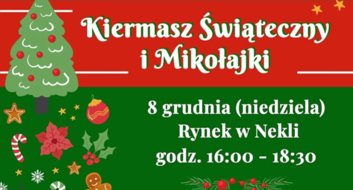 Kiermasz Świąteczny i Mikołajki w Nekli 