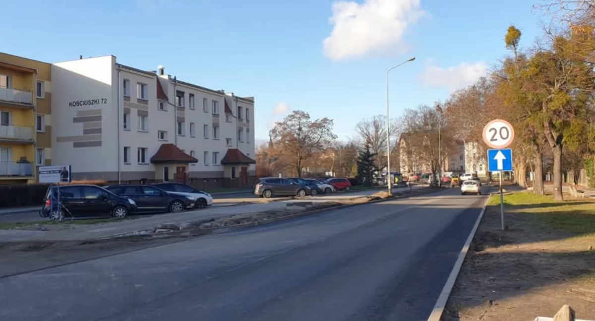 Dobra wiadomość dla kierowców we Wrześni! Już dziś zmiana na ul. Kościuszki 