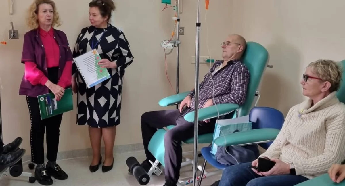 Świąteczne spotkanie w szpitalu we Wrześni 
