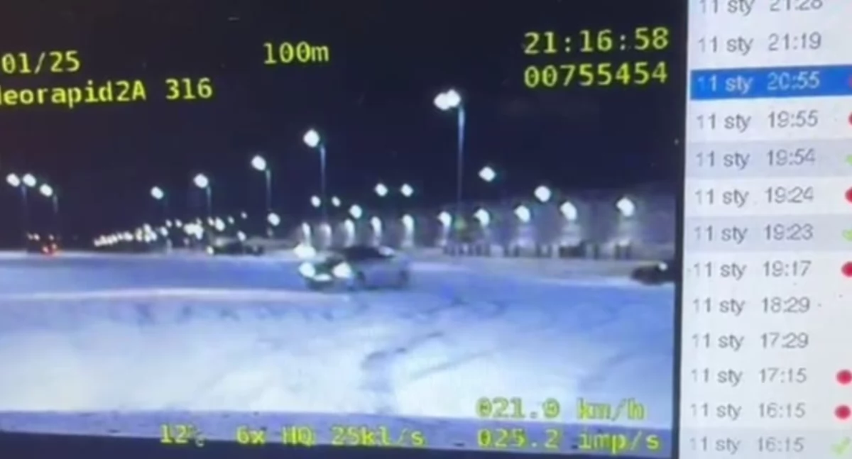 Września drift. Posypały się mandaty