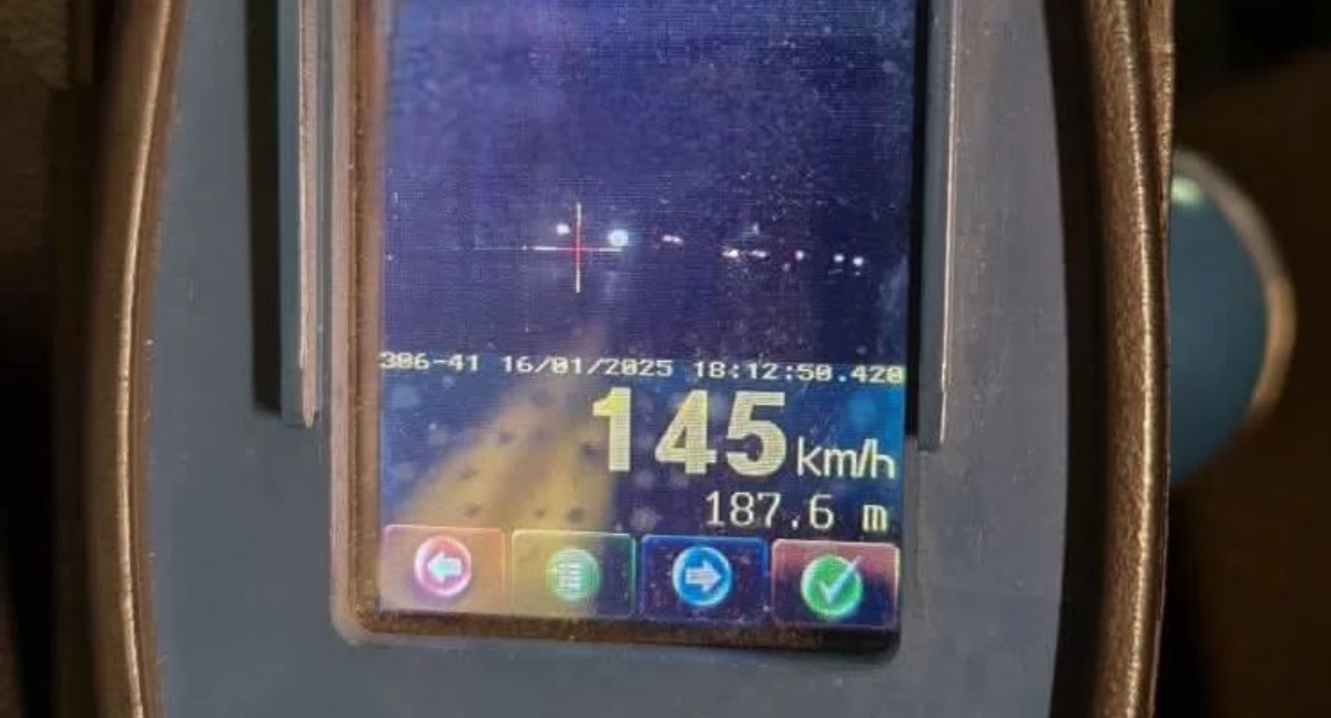 Pędził 145 km/h w terenie zabudowanym! Stracił prawo jazdy 