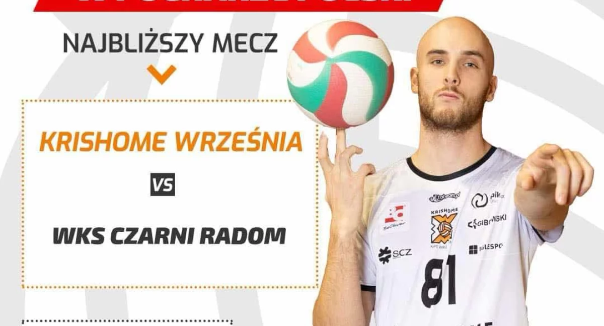 Już dziś siatkarskie widowisko we Wrześni! 
