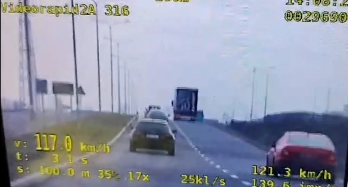 24-latek przekroczył prędkość o 67 km/h w Białężycach 