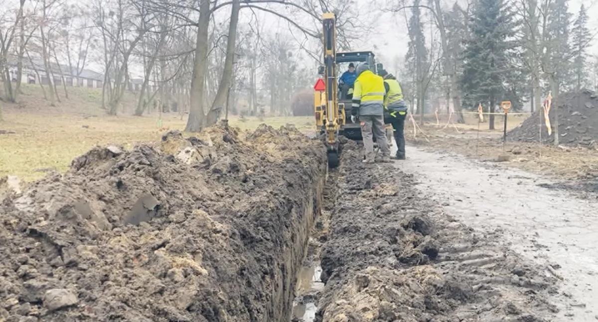 Rewitalizacja parku Piłsudskiego we Wrześni (zdjęcia) 