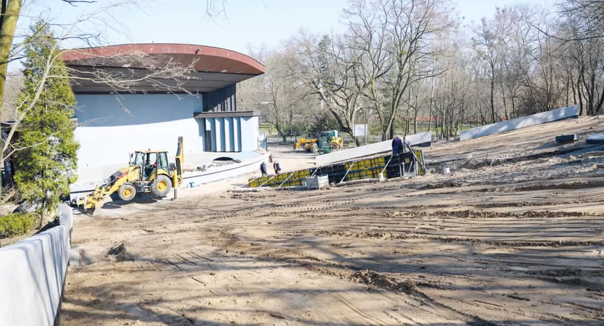 Odtworzenie widowni wrzesińskiego amfiteatru