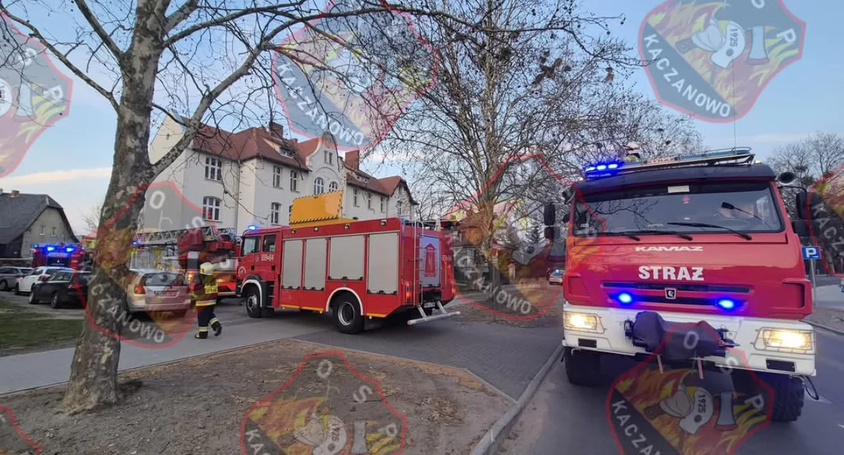 Pożar garażu na ul. Kościuszki! Straż pożarna i policja w akcji (zdjęcia) 