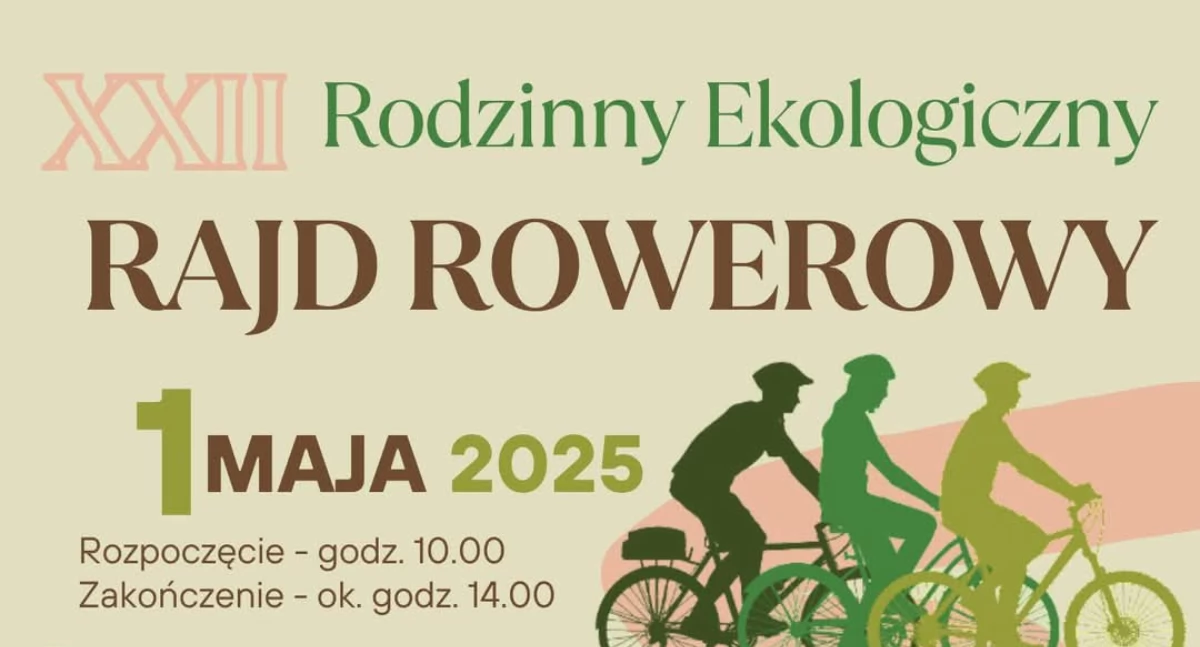 XXII Rodzinny Ekologiczny Rajd Rowerowy w Pyzdrach 
