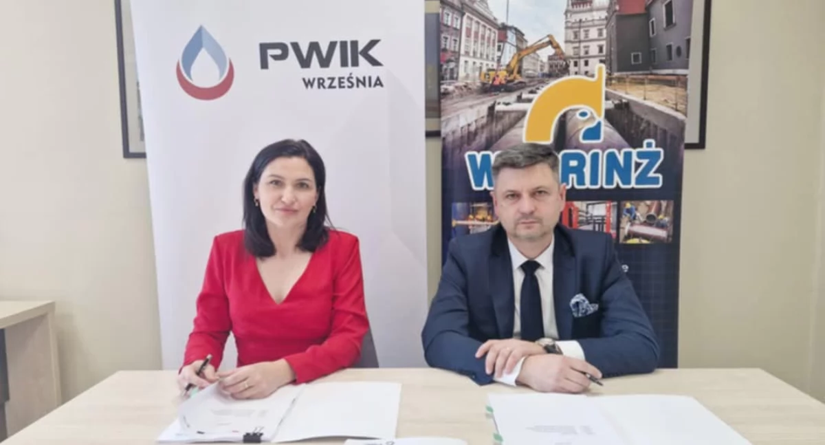 Podpisano umowę na przebudowę oczyszczali ścieków we Wrześni 