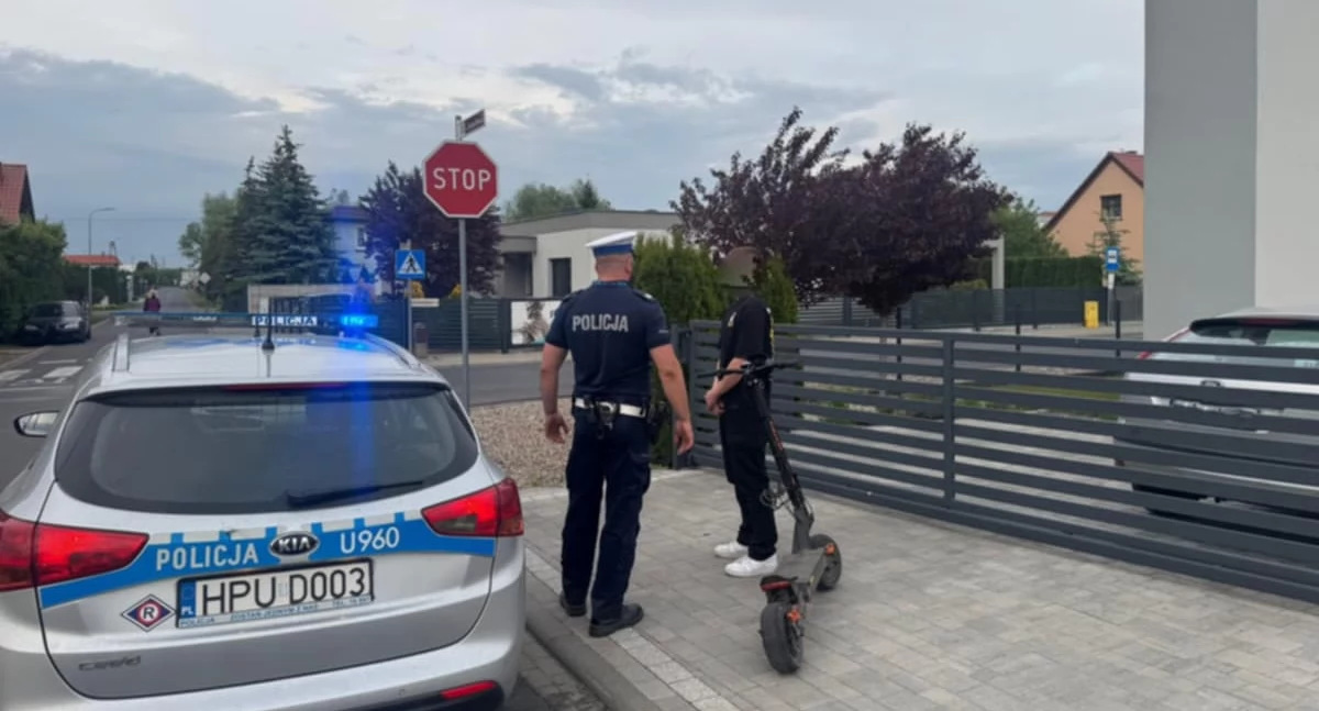 Reakcja policji w sprawie hulajnóg elektrycznych. Posypały się mandaty!