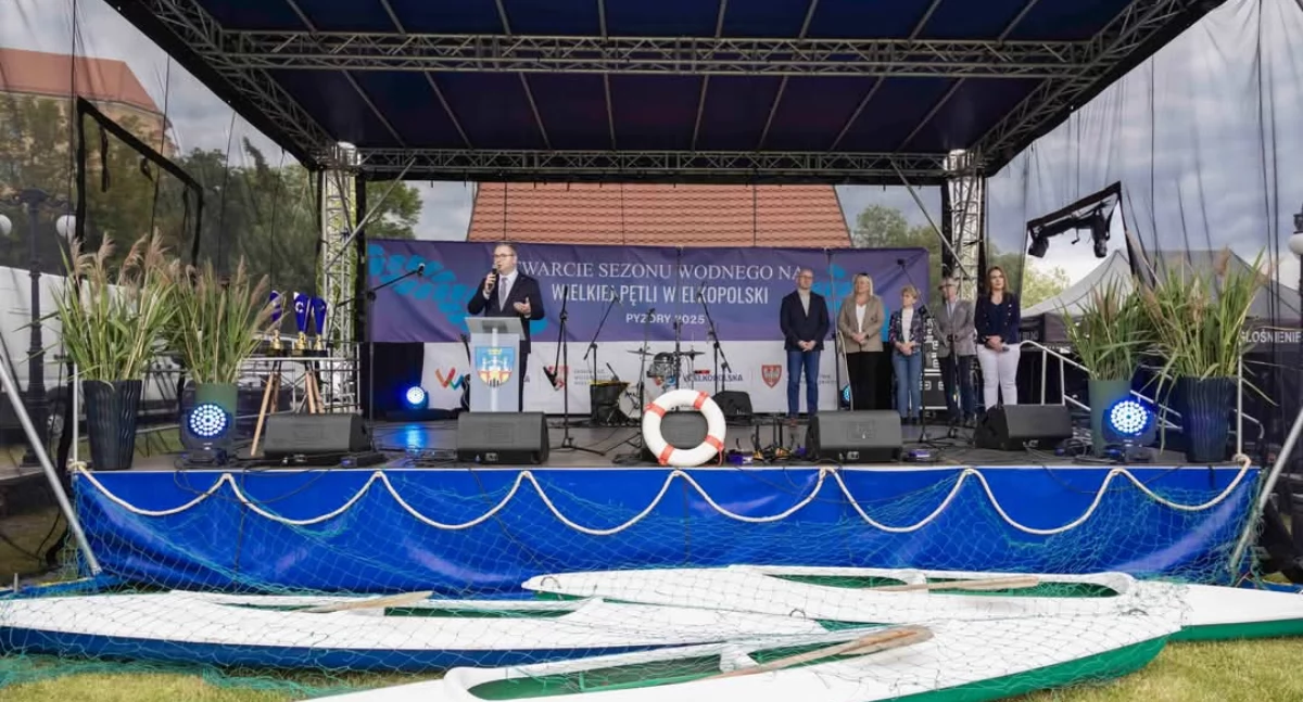 Otwarcie sezonu wodnego na Wielkiej Pętli Wielkopolski w Pyzdrach 