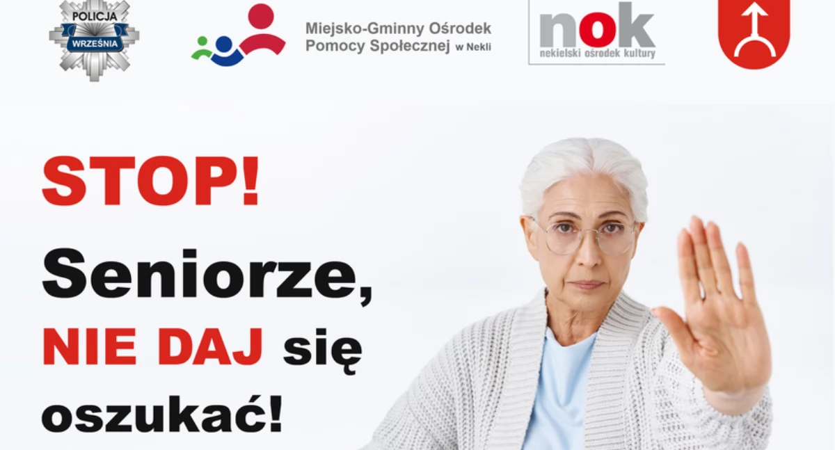 Seniorze nie daj się oszukać! Policja zaprasza na spotkanie 
