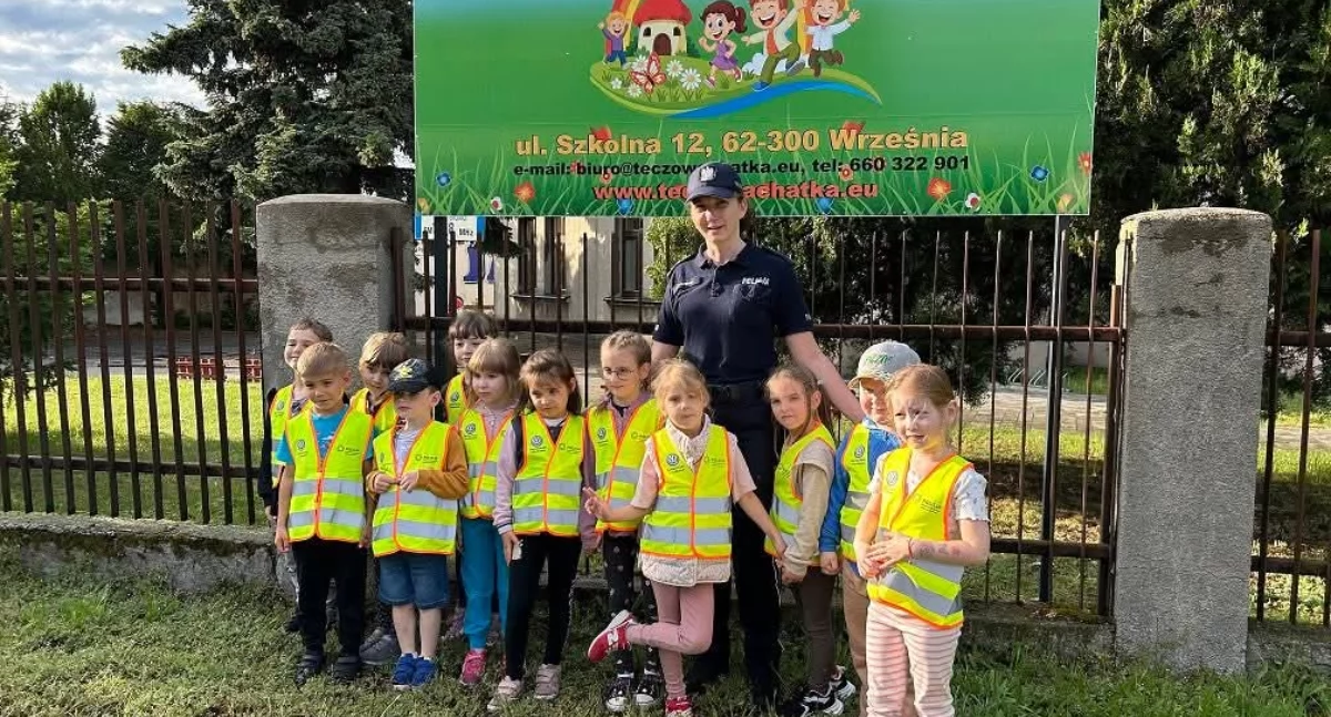 Wrzesińskie przedszkolaki spędziły noc na komendzie! (zdjęcia)