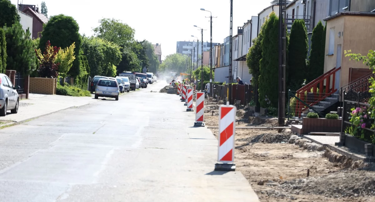 Ruszyły prace na ulicy Kwiatowej we Wrześni 