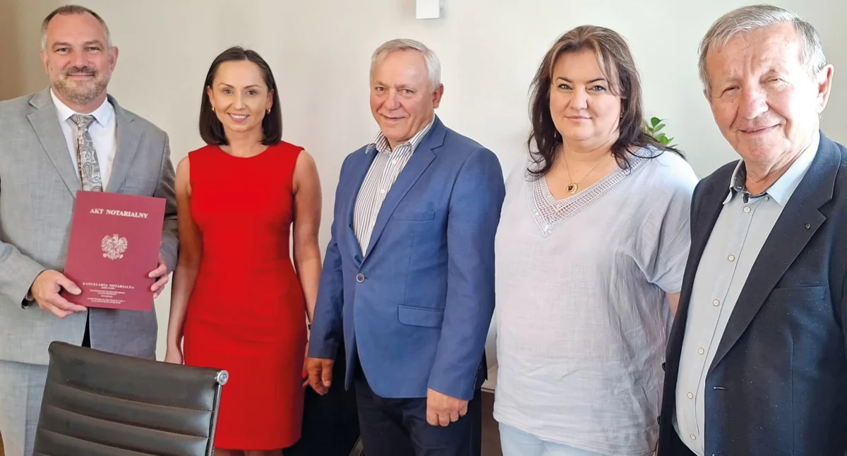 Teren przy ulicy Matejki przekazany działkowcom 