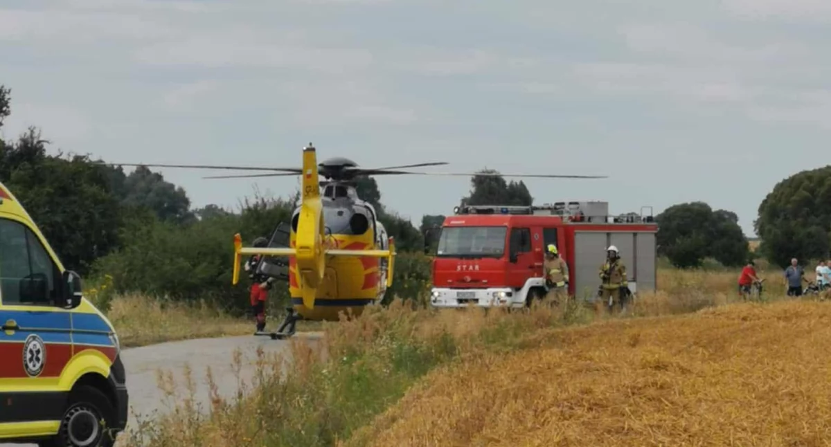 Nieszczęśliwe zdarzenie drogowe z udziałem 12-latka na hulajnodze elektrycznej 