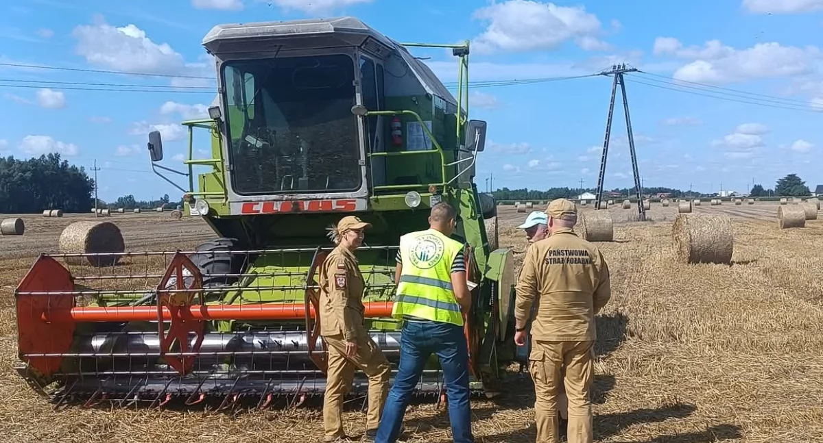Akcja Bezpieczne żniwa. Wspólne patrole (zdjęcia)
