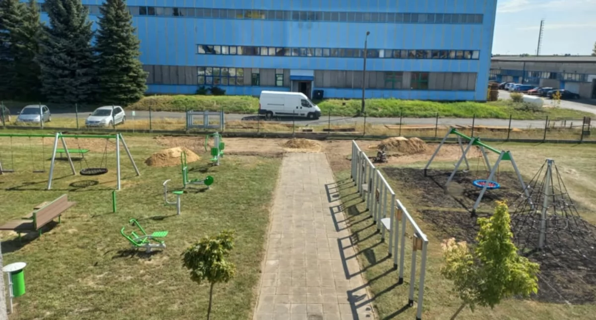 Ogród sensoryczny we Wrześni (zdjęcia) 