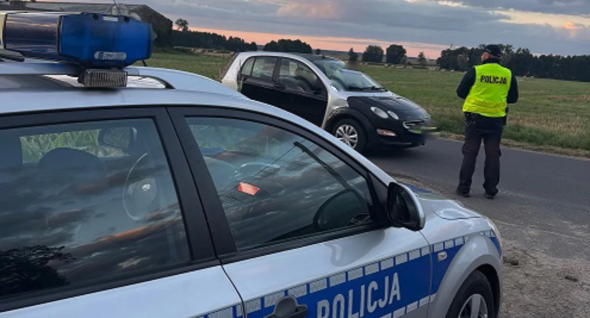 Jechał autem pod wpływem alkoholu i narkotyków! 33-latek z Miłosławia w rękach policji 