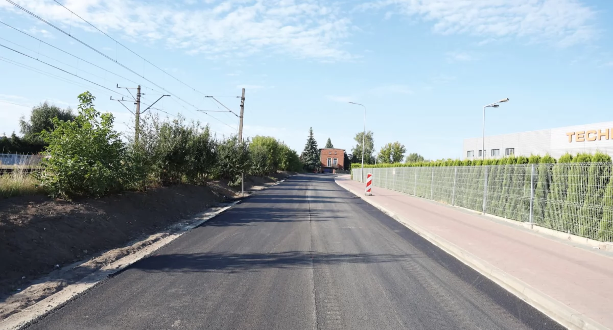 Przebudowa drogi gminnej na ukończeniu 
