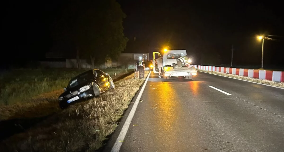 Wypadek dwóch osobówek w Gonicach (zdjęcia) 