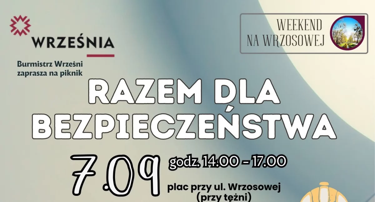 Strażnicy miejscy zapraszają na piknik na Wrzosowej! 