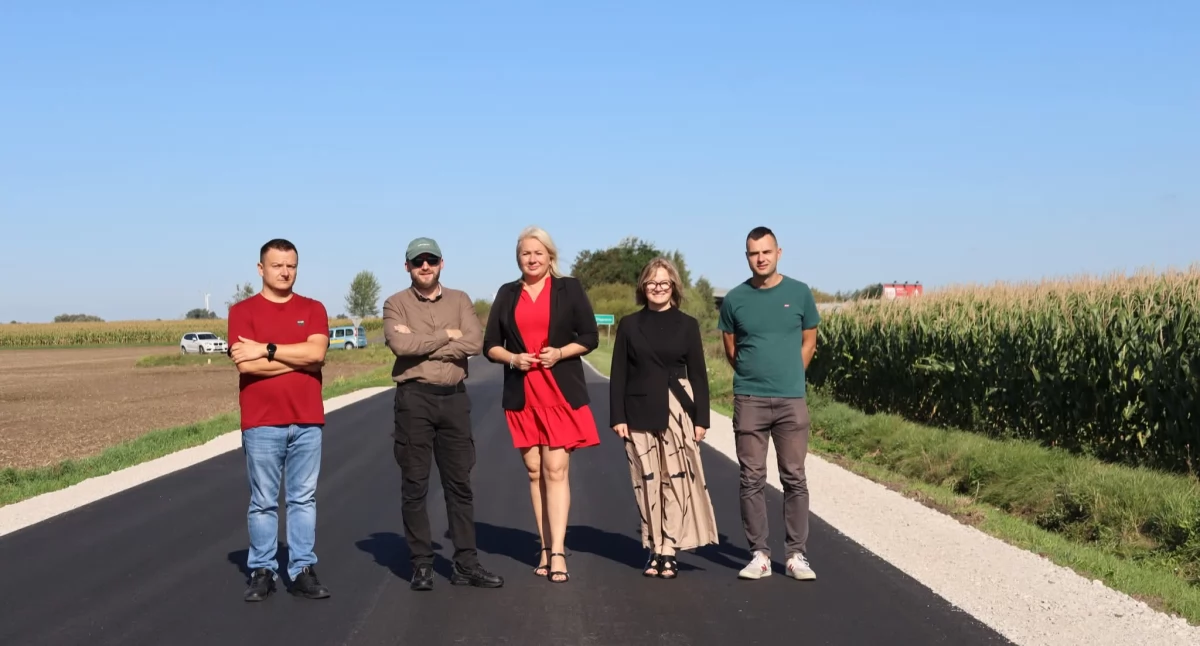 Przebudowana droga powiatowa już gotowa 