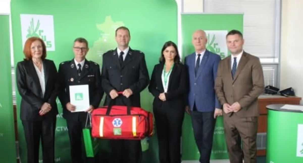 Nowy sprzęt dla Ochotniczej Straży Pożarnej w Sokolnikach 