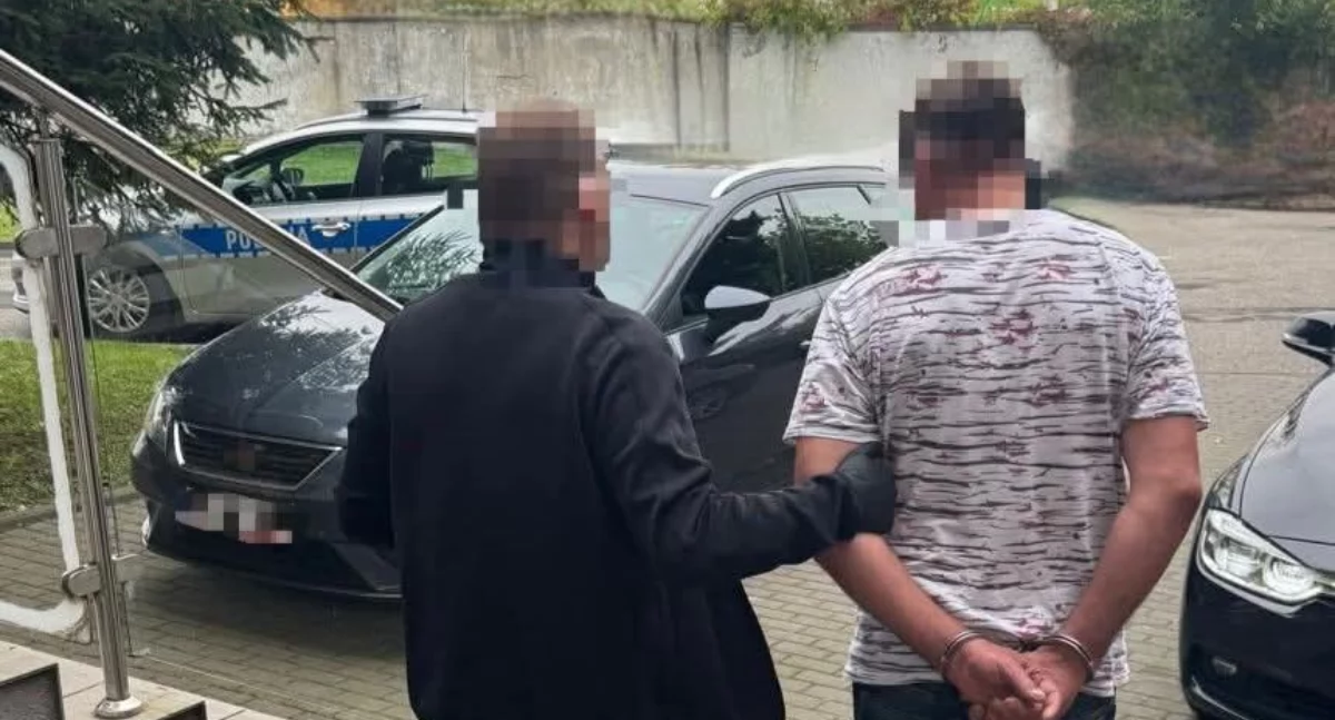 Zatrzymany przez policję cudzoziemiec przekazany Straży Granicznej 