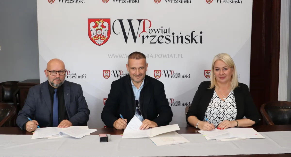 Nowe inwestycje na terenie Powiatu wrzesińskiego 