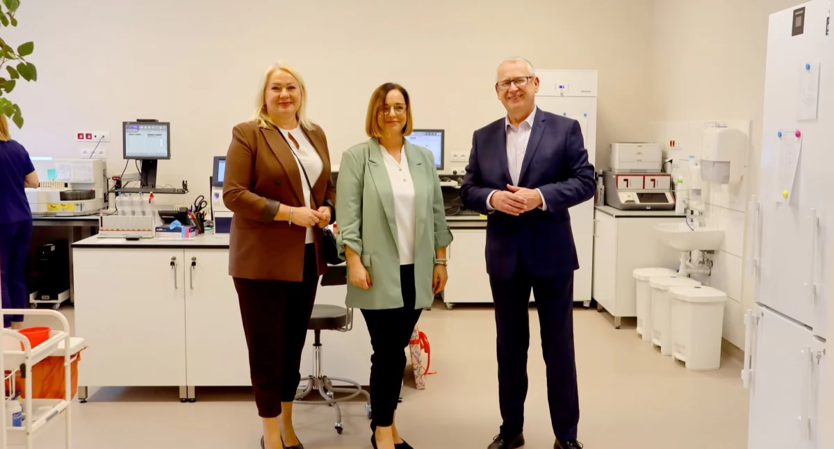 Otwarcie nowej pracowni wrzesińskiego szpitala