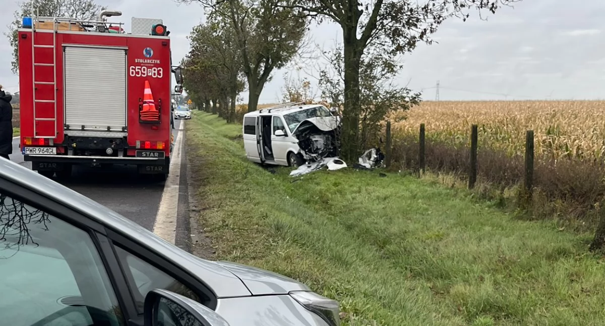 Wypadek na DK 15 w Gulczewie! Kilka osób rannych, w tym dzieci 