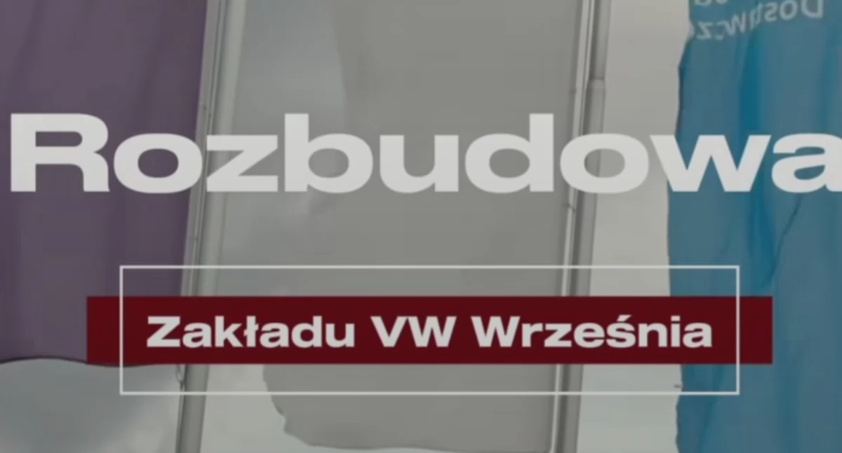 Fabryka VW we Wrześni zostanie rozbudowana 
