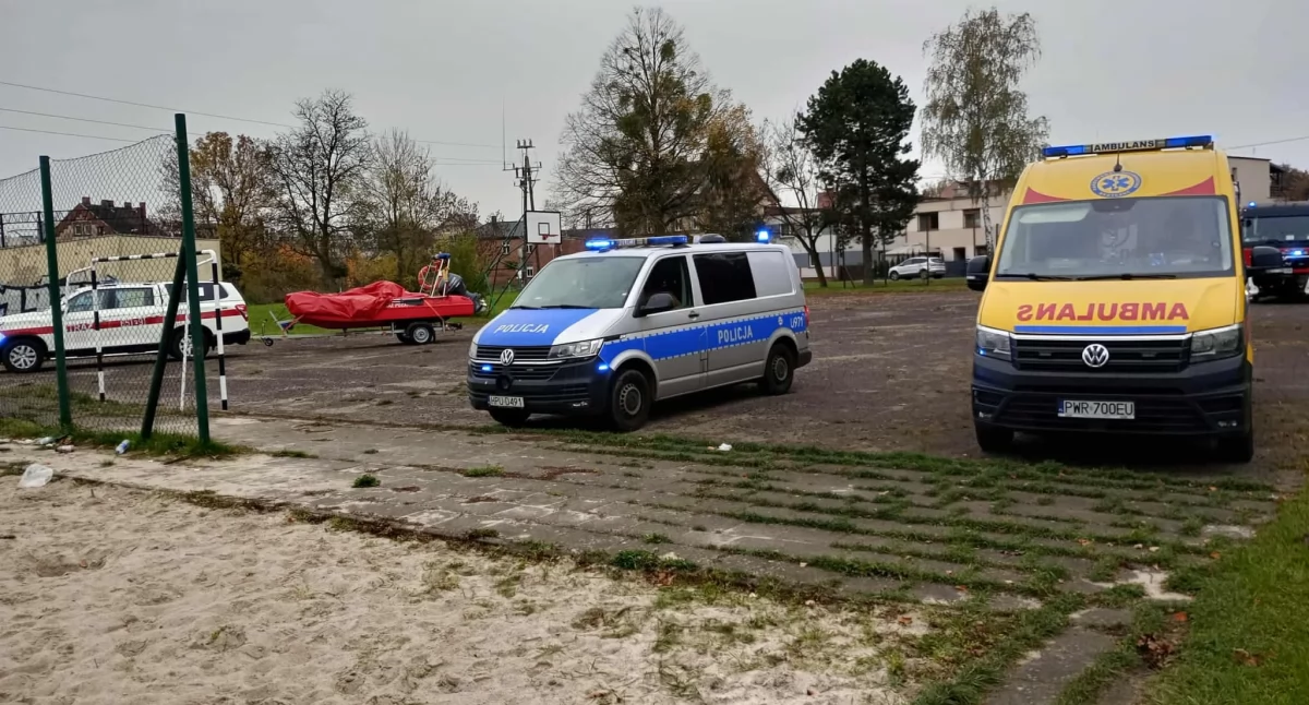 Tragedia nad Wrześnicą! Nie żyje mężczyzna, który wpadł do wody 