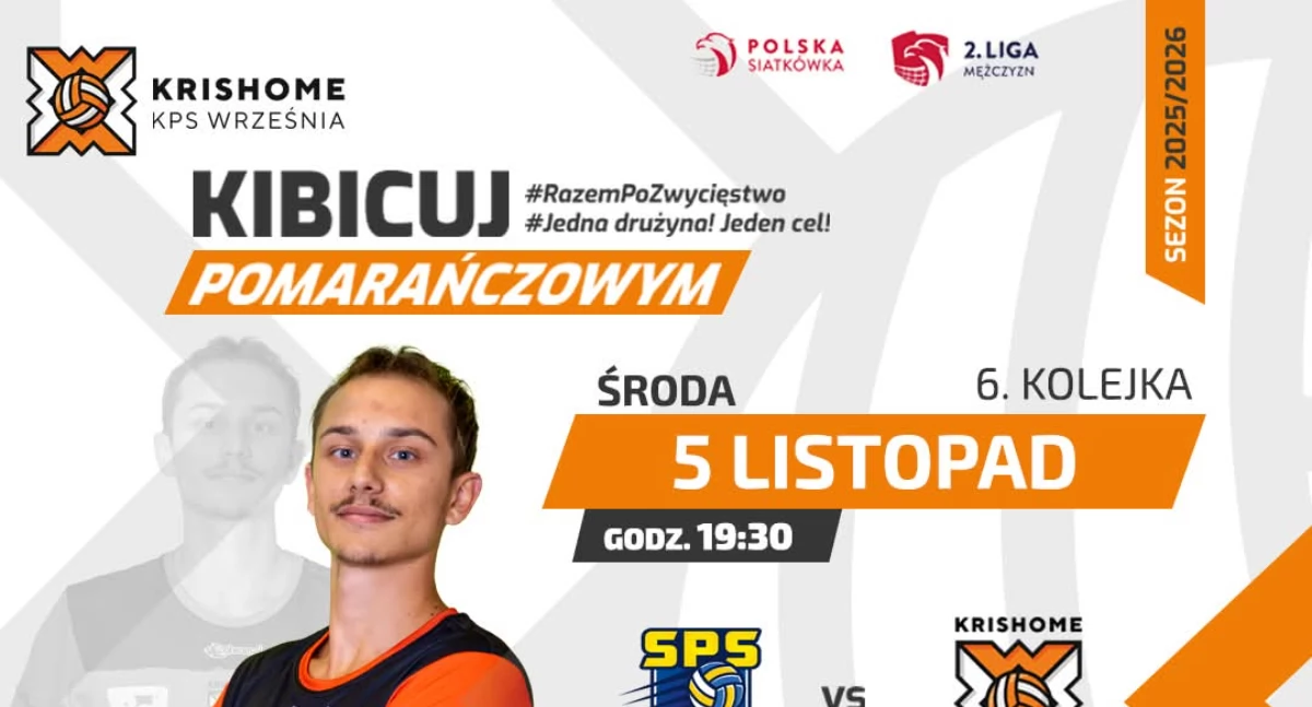 Kolejne starcie Krishome KPS Września 