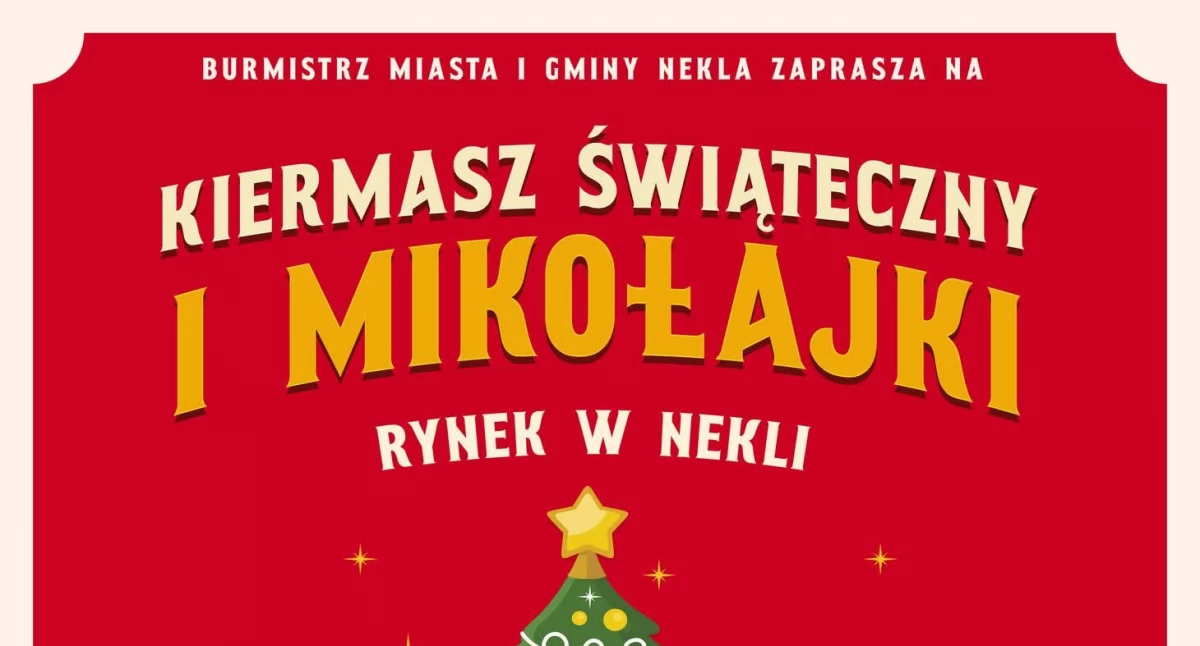 Kiermasz Świąteczny i Mikołajki w Nekli 
