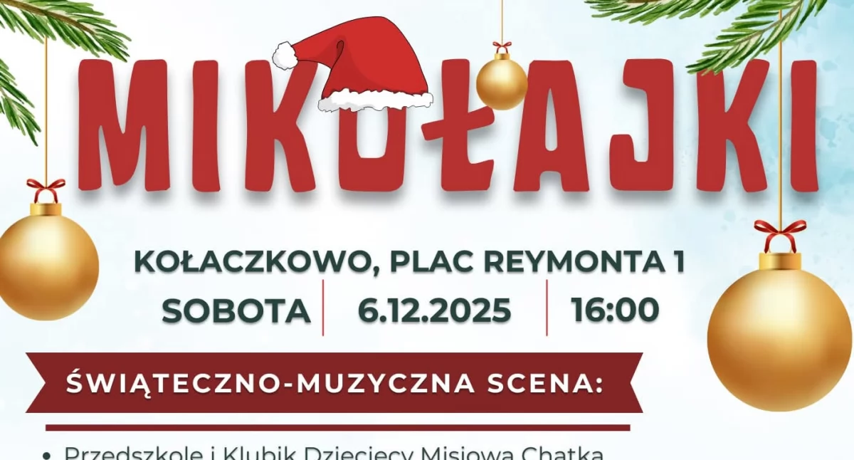 Spotkanie z Mikołajem w Kołaczkowie 