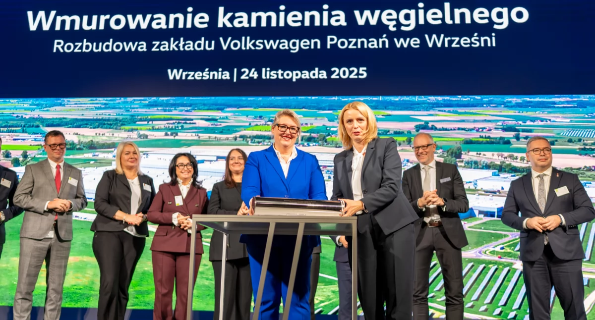 Rozbudowa Volkswagena we Wrześni! Wmurowano kamień węgielny pod nowe hale (zdjęcia) 