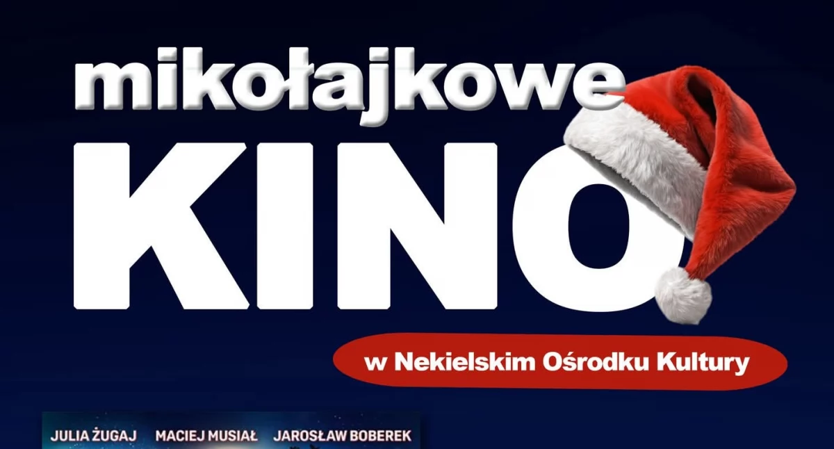 Mikołajkowe kino w Nekielskim Ośrodku Kultury 