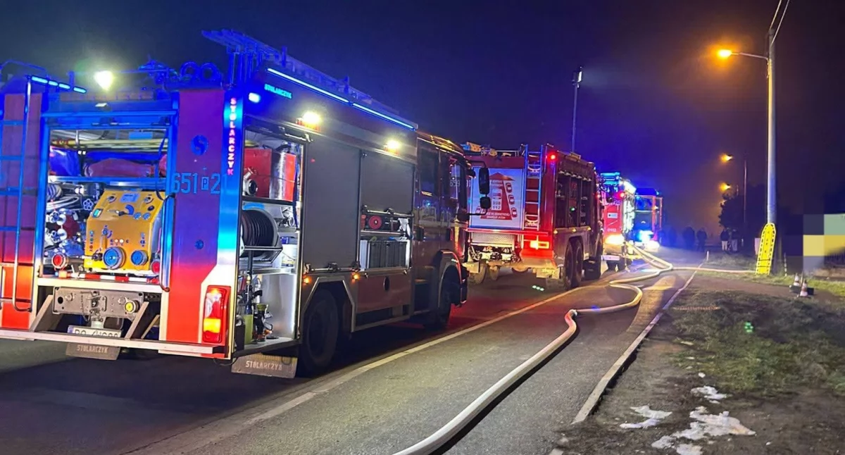 Tragiczny pożar w Gutowie Małym. Nie żyje 60-letni mężczyzna (zdjęcia) 