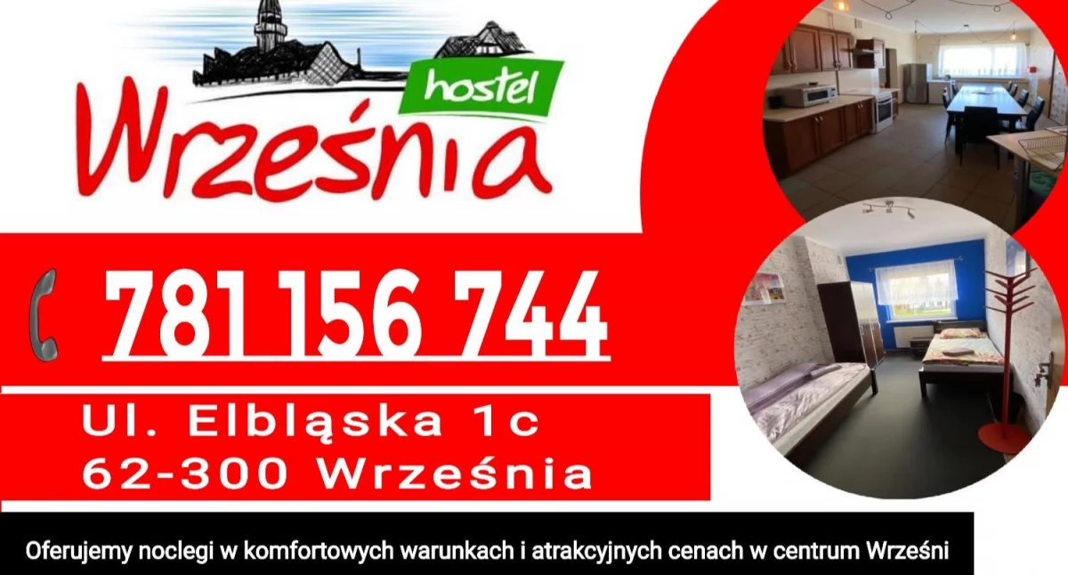 Hostel Września – Komfortowe Noclegi Pracownicze w Centrum Miasta