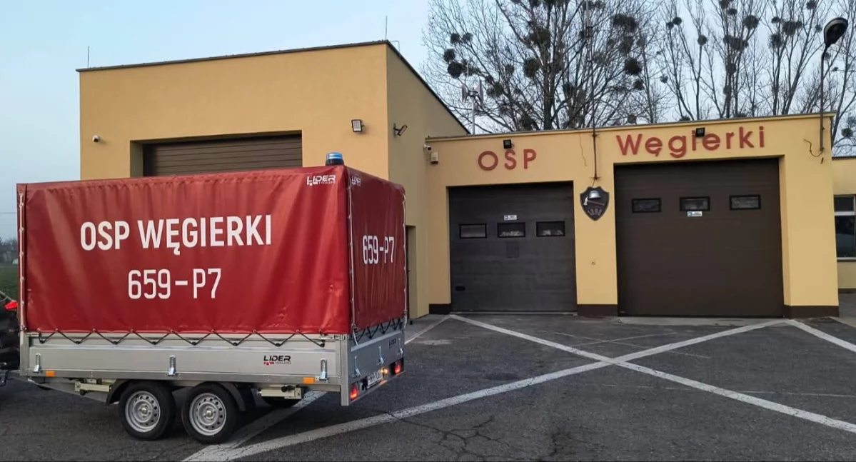 Nowy sprzęt w KSRG OSP Węgierki 