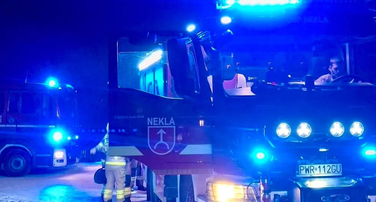 Wyciek gazu w Nekli. Akcja służb 