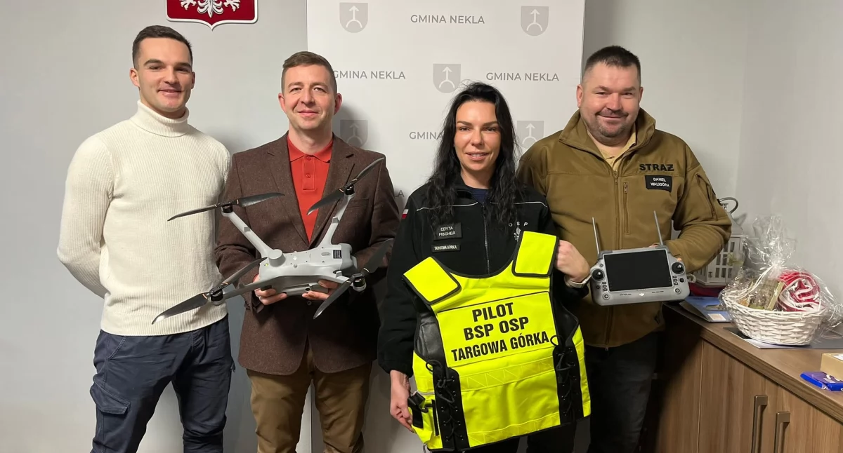 Nowy dron w jednostce OSP Targowa Górka 