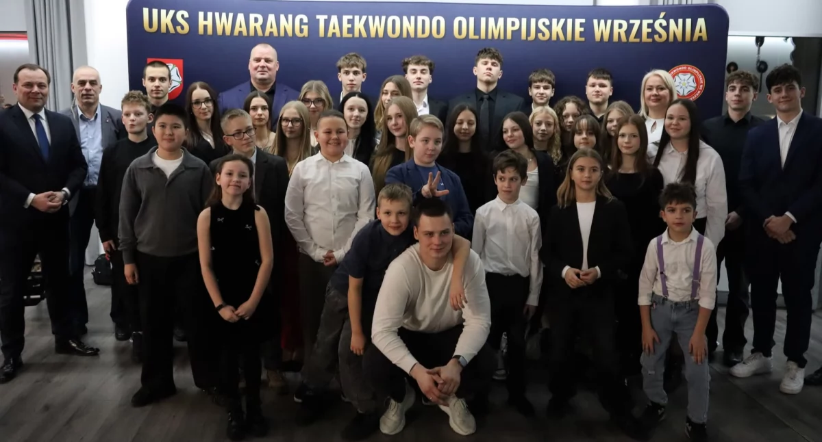 Uroczysta gala UKS Hwarang Września 