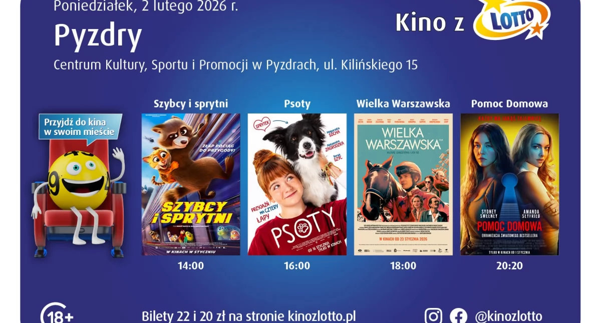 Kino objazdowe w Pyzdrach 