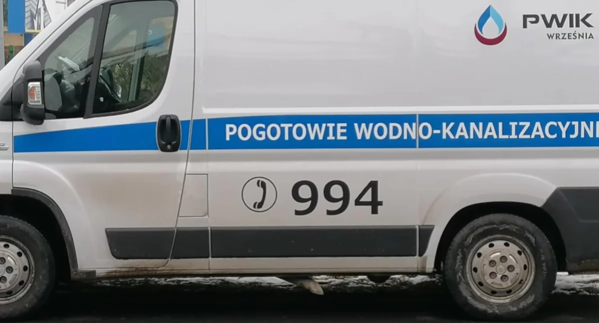Uwaga awaria w rejonie ul. Słowackiego we Wrześni 