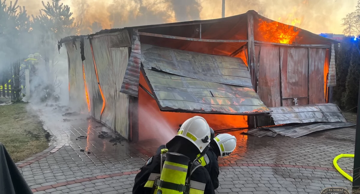 Dwa pożary w dwie godziny! Pracowity poranek strażaków (zdjęcia)