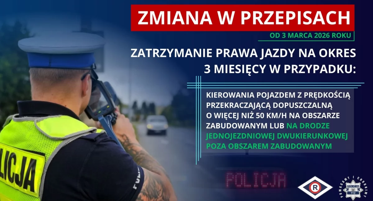 Zmiany w przepisach ruchu drogowego 
