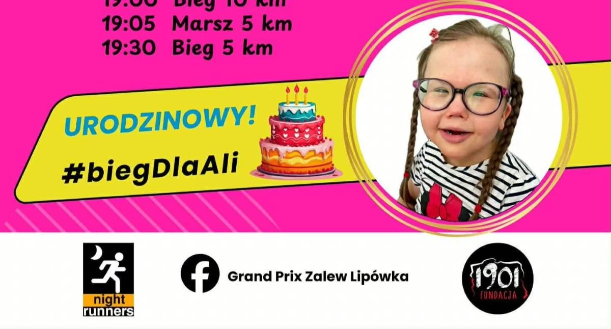 Pobiegnij dla Ali! Trwają zapisy na wyjątkowy bieg nad Zalewem Lipówka